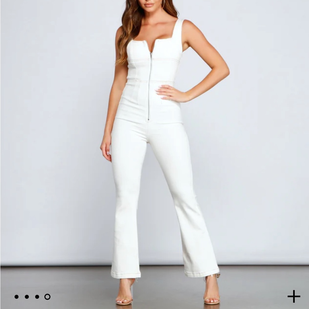 White jumpsuit